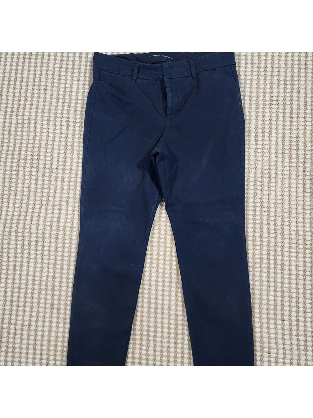 Old Navy Women's Navy Straight Leg Casual Chino Pants